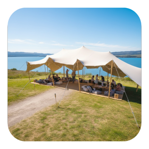 5m x 5m Stretch Tent