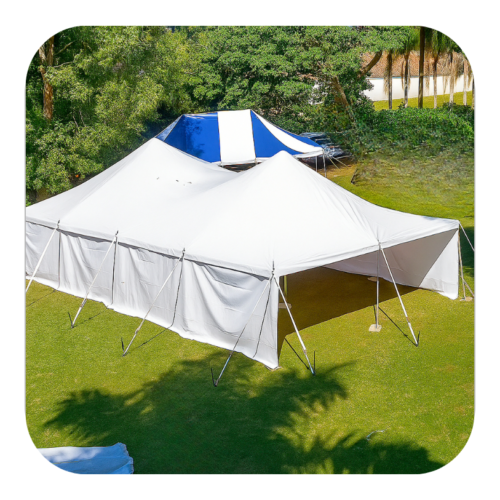 Peg and Pole Saddle Back Tent